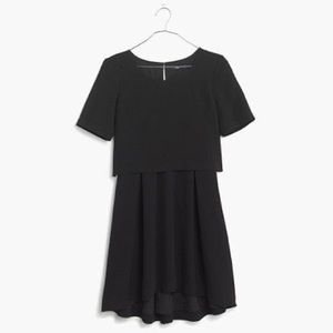 Madewell tiered folio dress